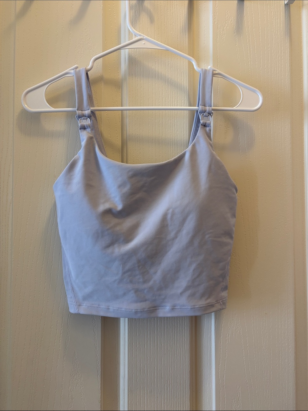 NURSING TANK Women’s Light blue Crop Tank Top - Old navy